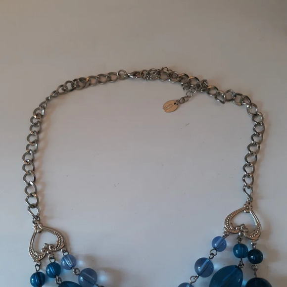 Blue beaded necklace from Icing - Picture 3 of 7